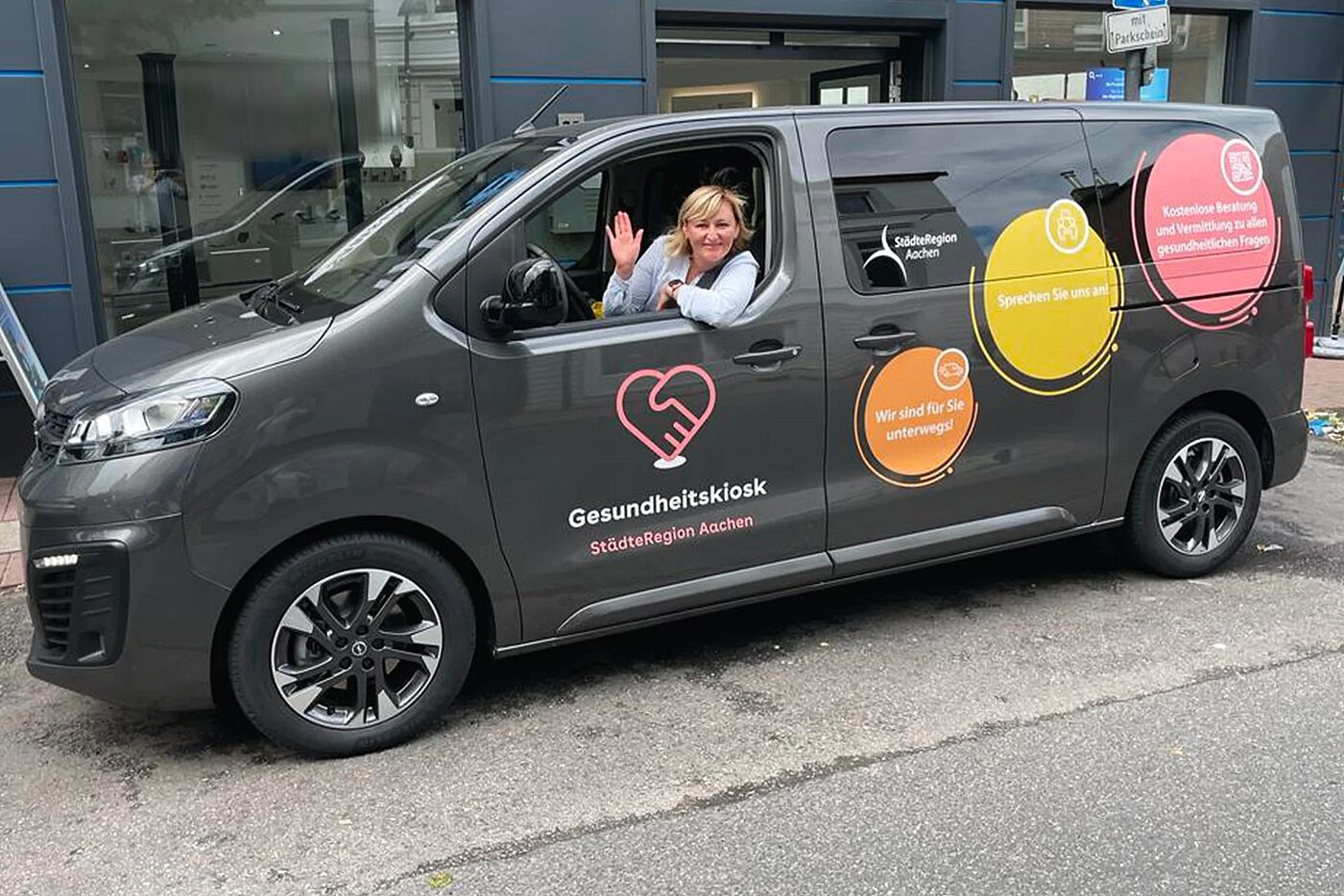 Auch die mobilen Angebote des Gesundheitskiosks werden gut angenommen.