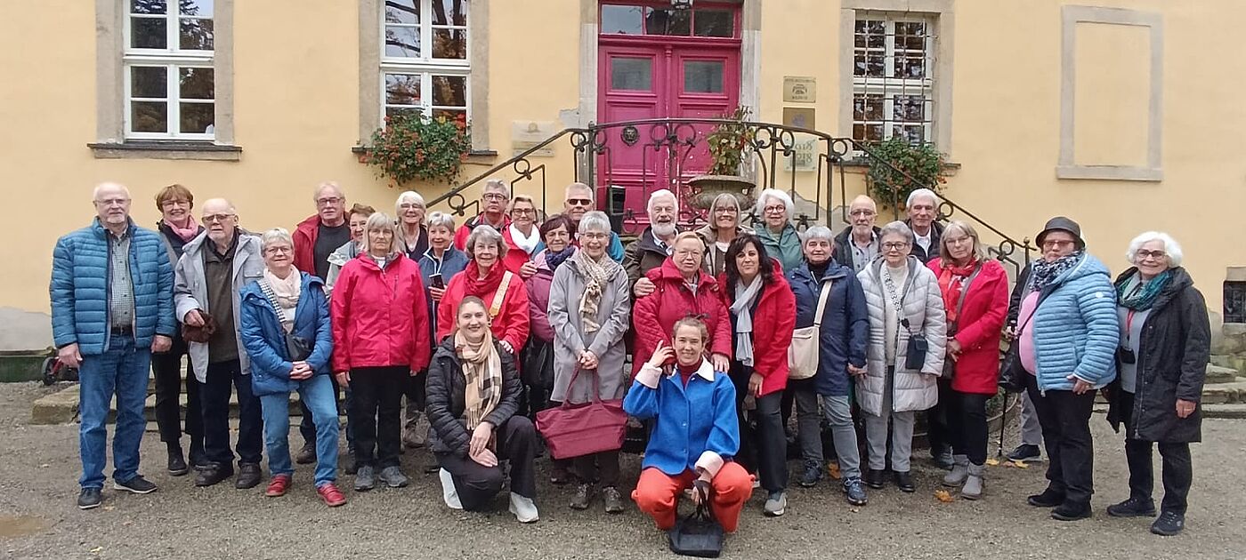 Das Bild zeigt die Delegation 