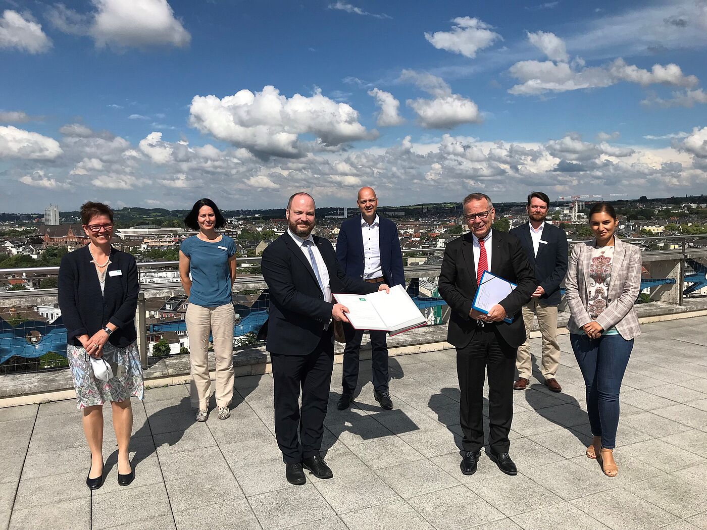 Die Initiatoren des Gesundheitskiosk 2019