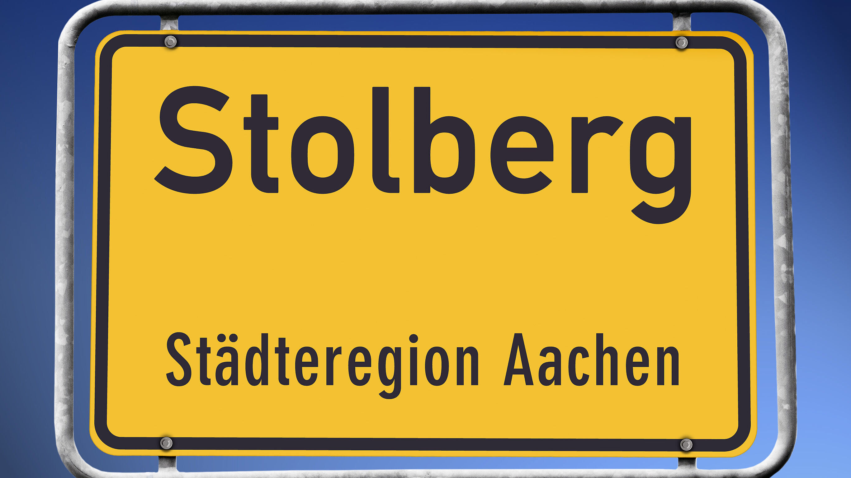 Ortseingangsschild Stolberg