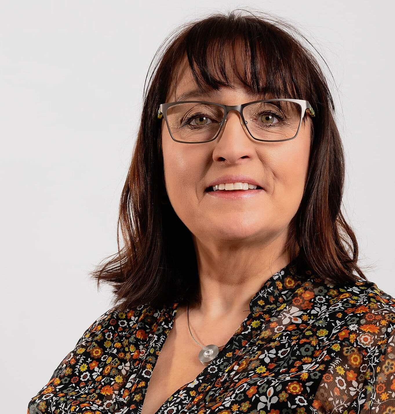 Proträtaufnahme von Frau Kaul