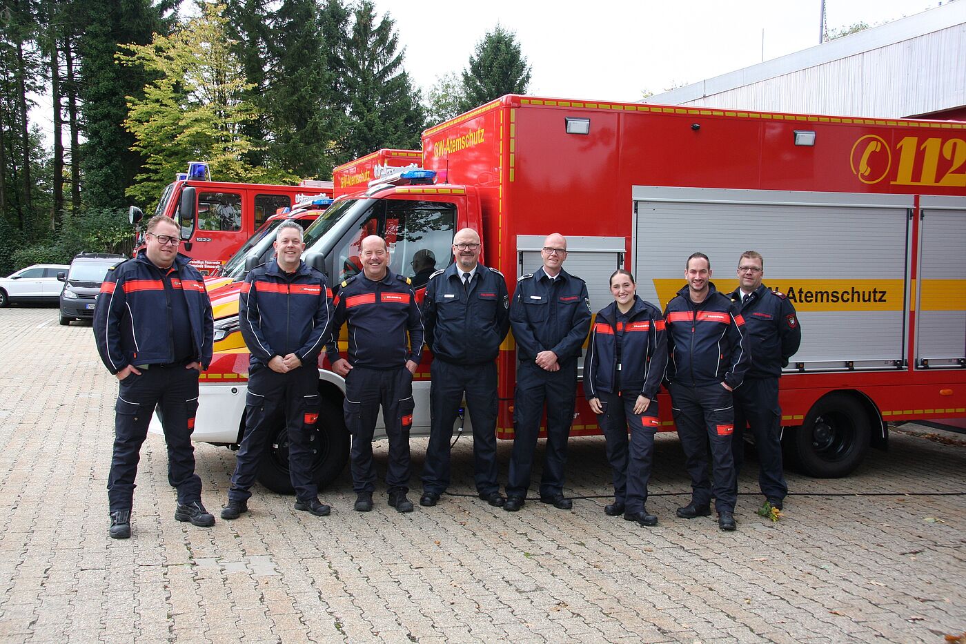 Tauschten sich zum Thema vorbeugender Brandschutz aus: Mitglieder der Brandschutzdienststelle der StädteRegion Aachen und eine Delegation aus Zuid Limburg.