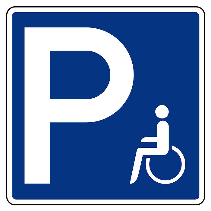 Parken für Behinderte