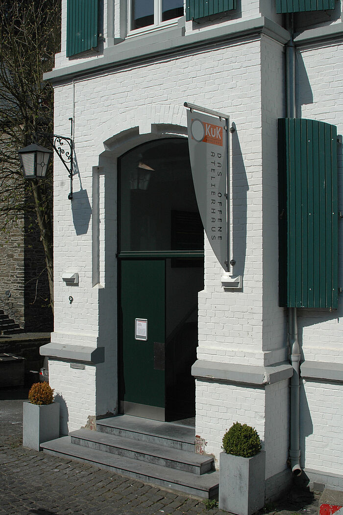 Eingang des KuK, © Peter Stollenwerk Eingangstür des KuK