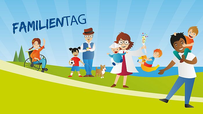 Illustration Familientag