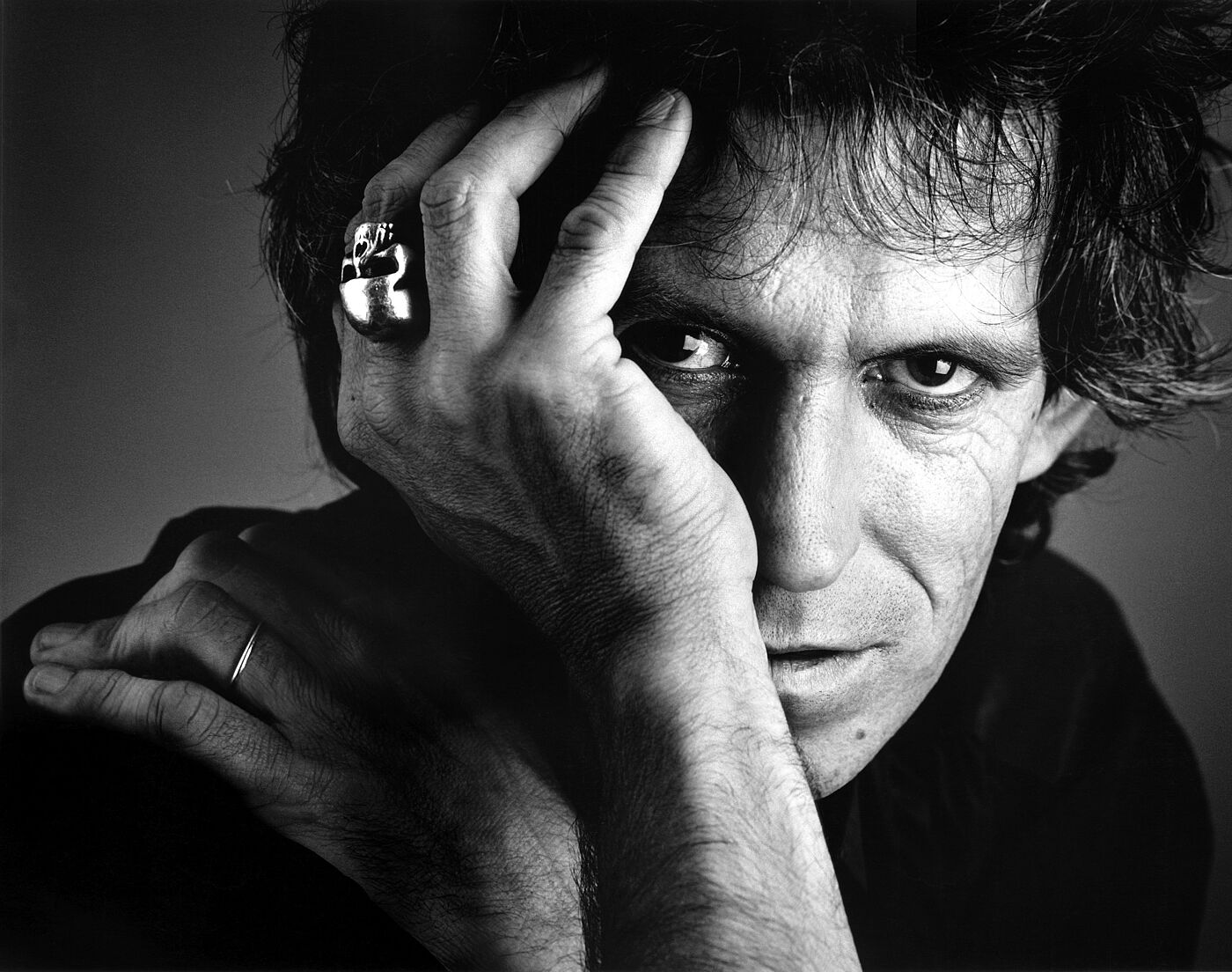Porträt von Keith Richards