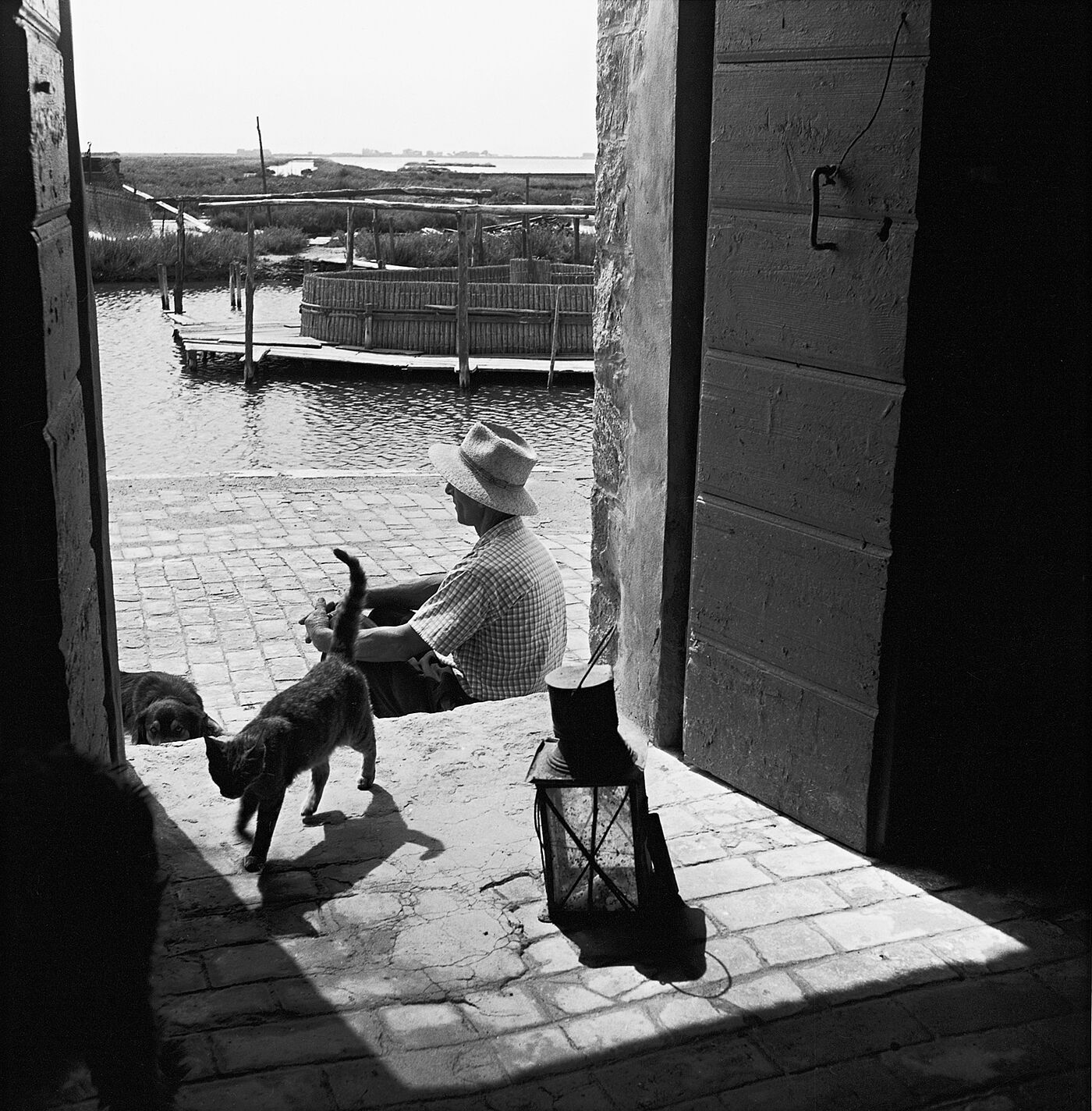 Der Wächter, 1954, (c) Estate Pietro Donzelli, Renate Siebenhaar, Frankfurt a.M.