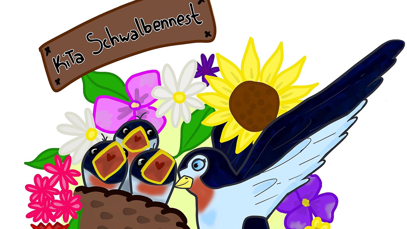Logo der Kita Schwalbennest