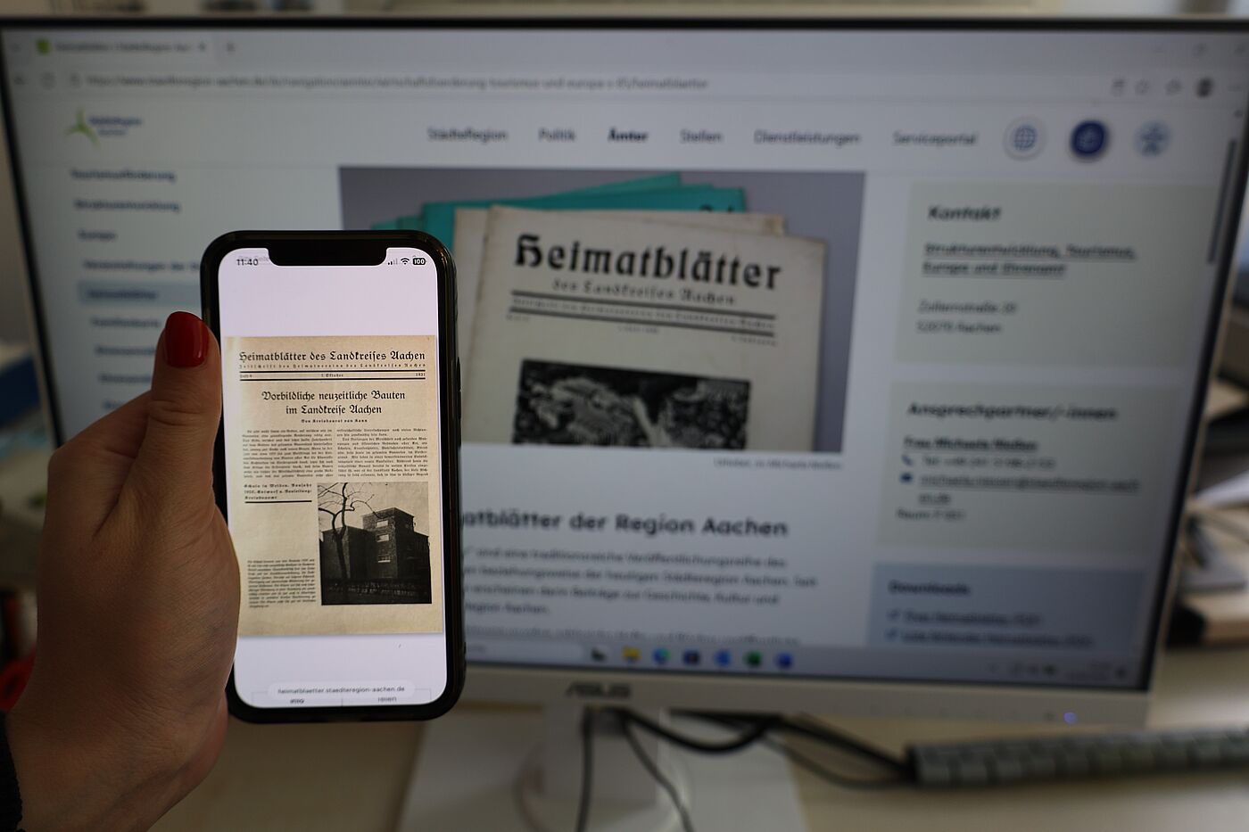 Die Heimatblätter des ehemaligen Landkreises Aachen wurden digitalisiert und können jetzt online aufgerufen werden.