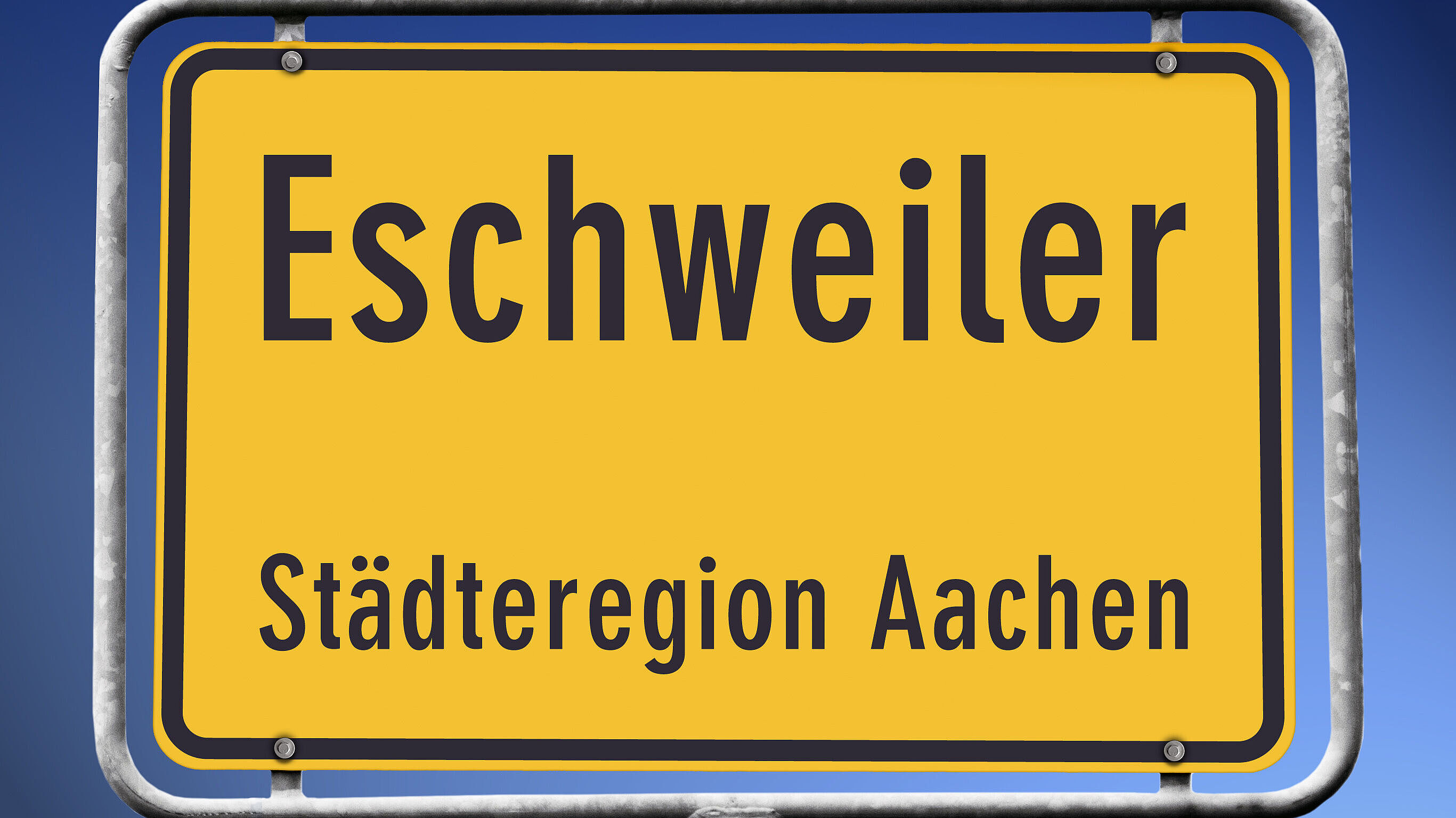 Ortseingangsschild Eschweiler