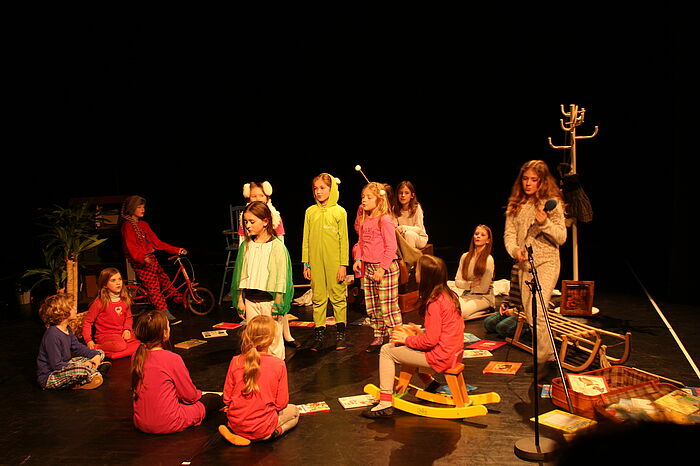 Theateraufführung mit Kindern