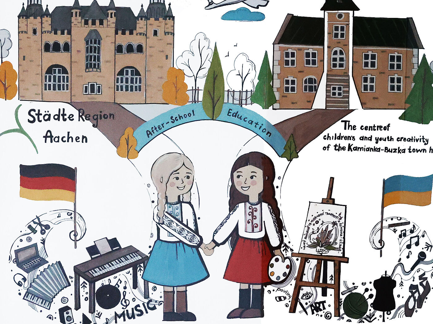 Seit Oktober 2023 pflegt die StädteRegion eine Solidaritätspartnerschaft mit dem ukrainischen Kreis Lemberg.