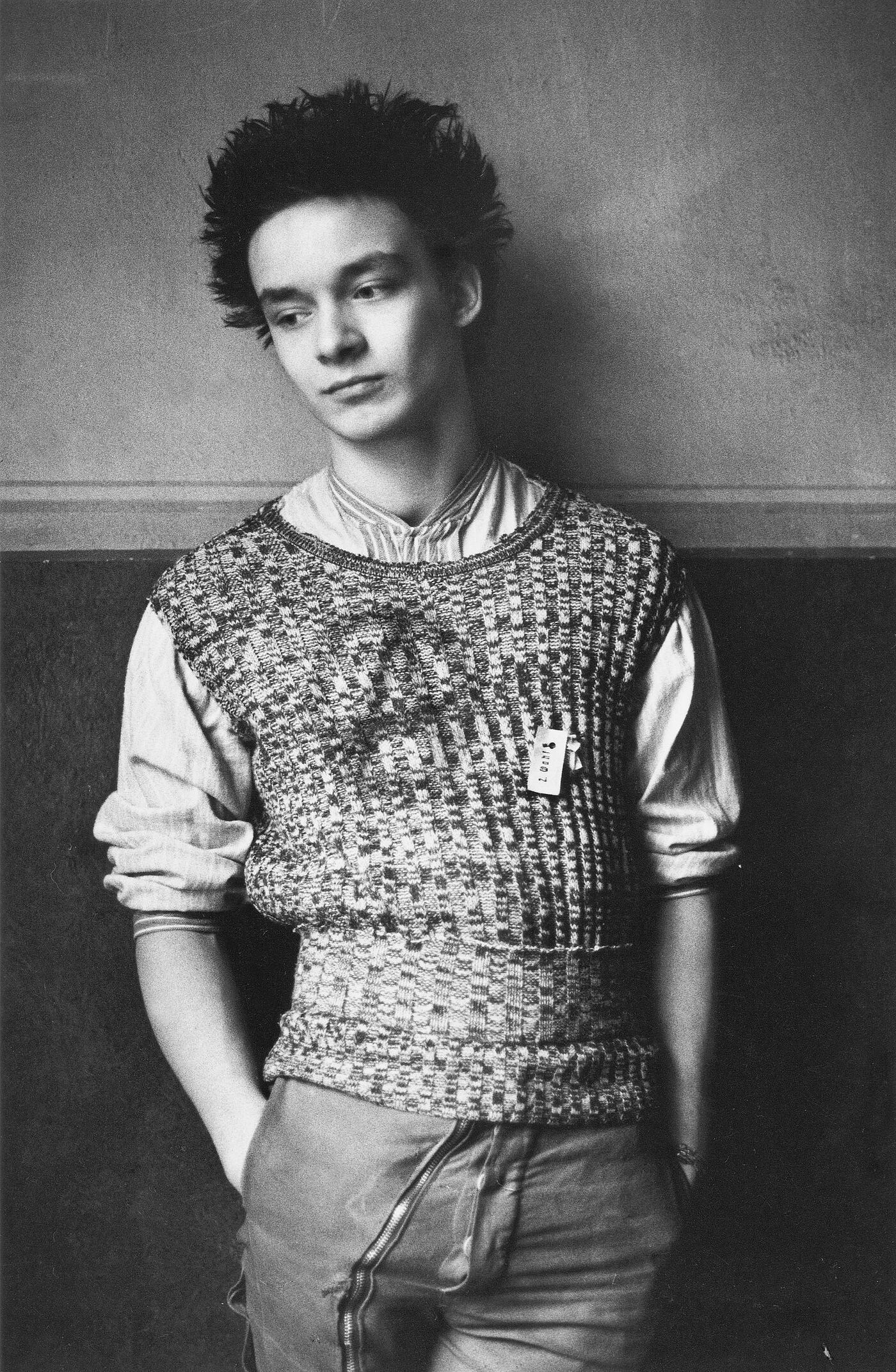 Fotografie eines Berliner Jugendlichen für die Ausstellung "Helga Paris" im Fotografie-Forum Monschau