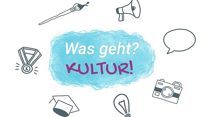 Schriftzug "Was Ghet? Kultur!"