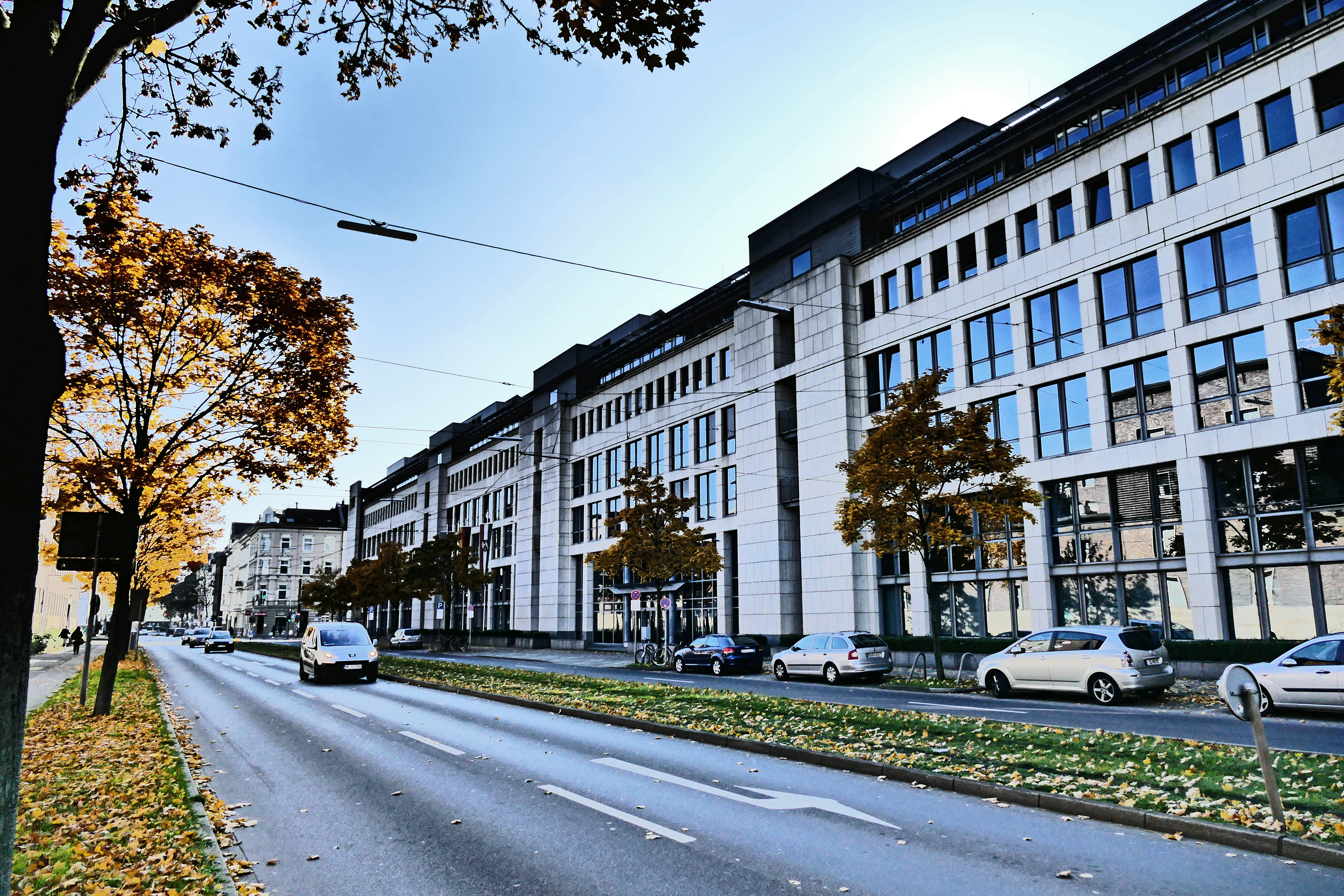 Außenansicht Ministerium für Arbeit, Integration... NRW Düsseldorf