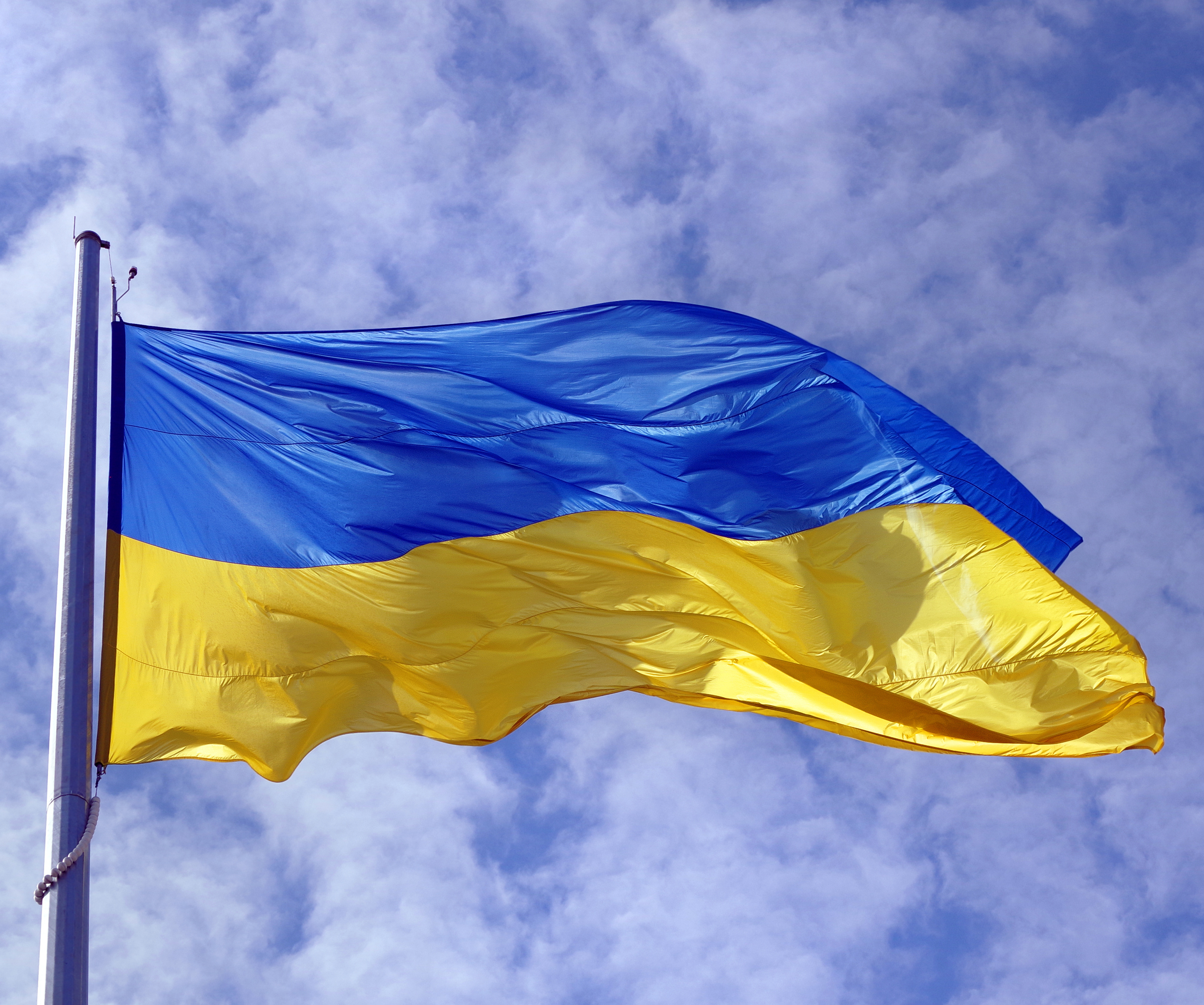 Ukrainische Flagge