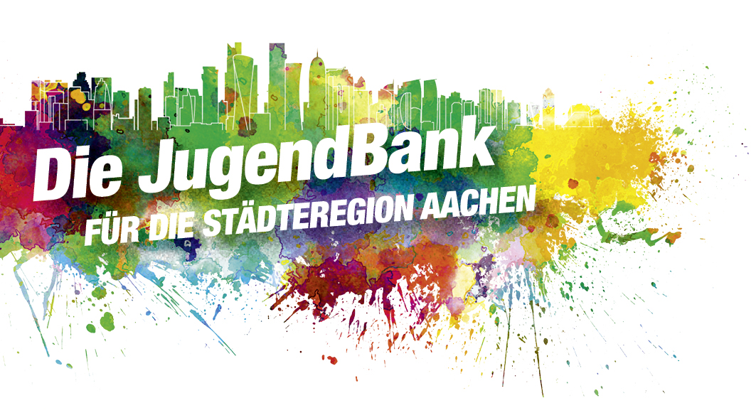 Schriftzug Die Jugendbank