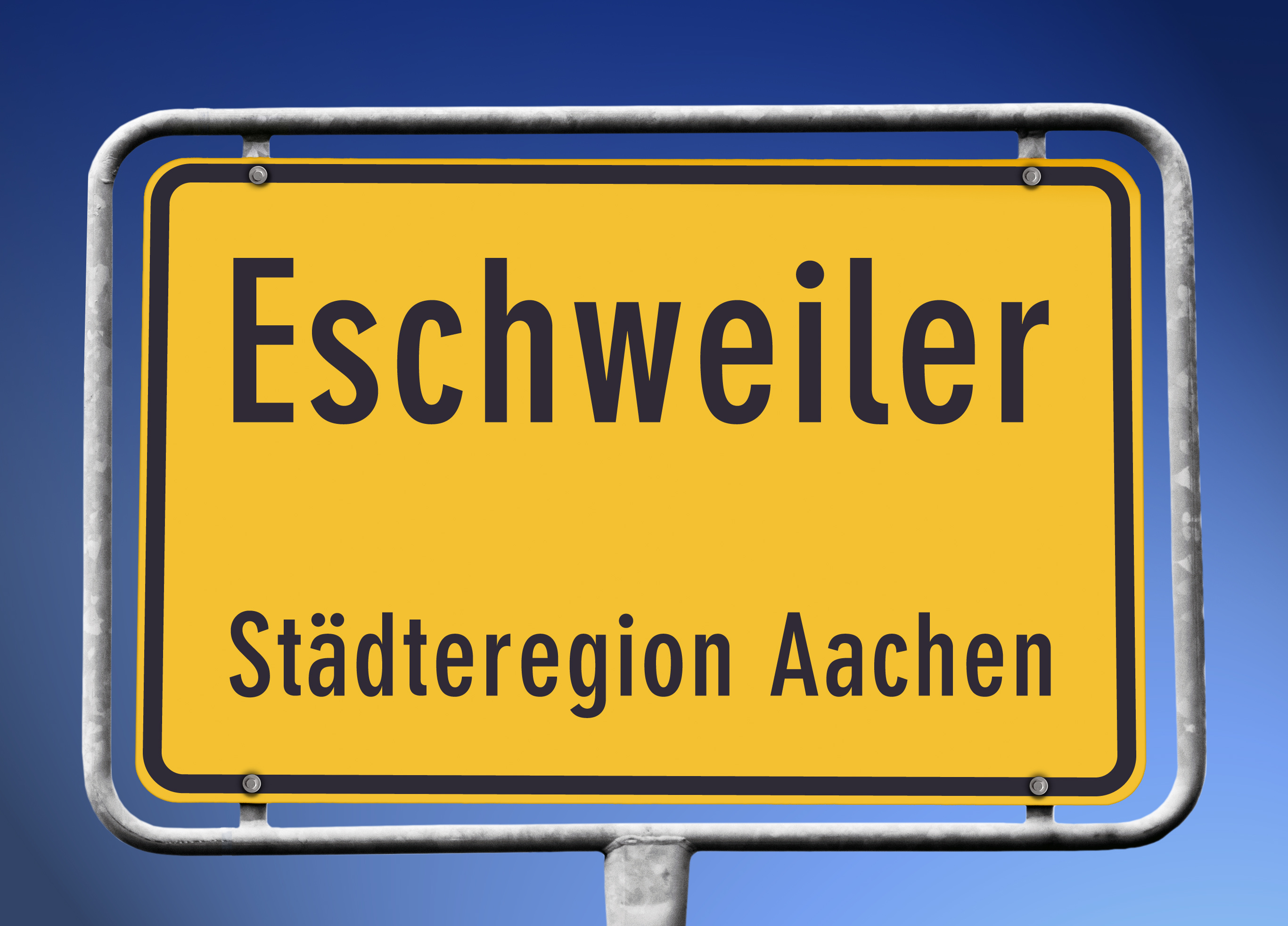 Ortseingangsschild Eschweiler