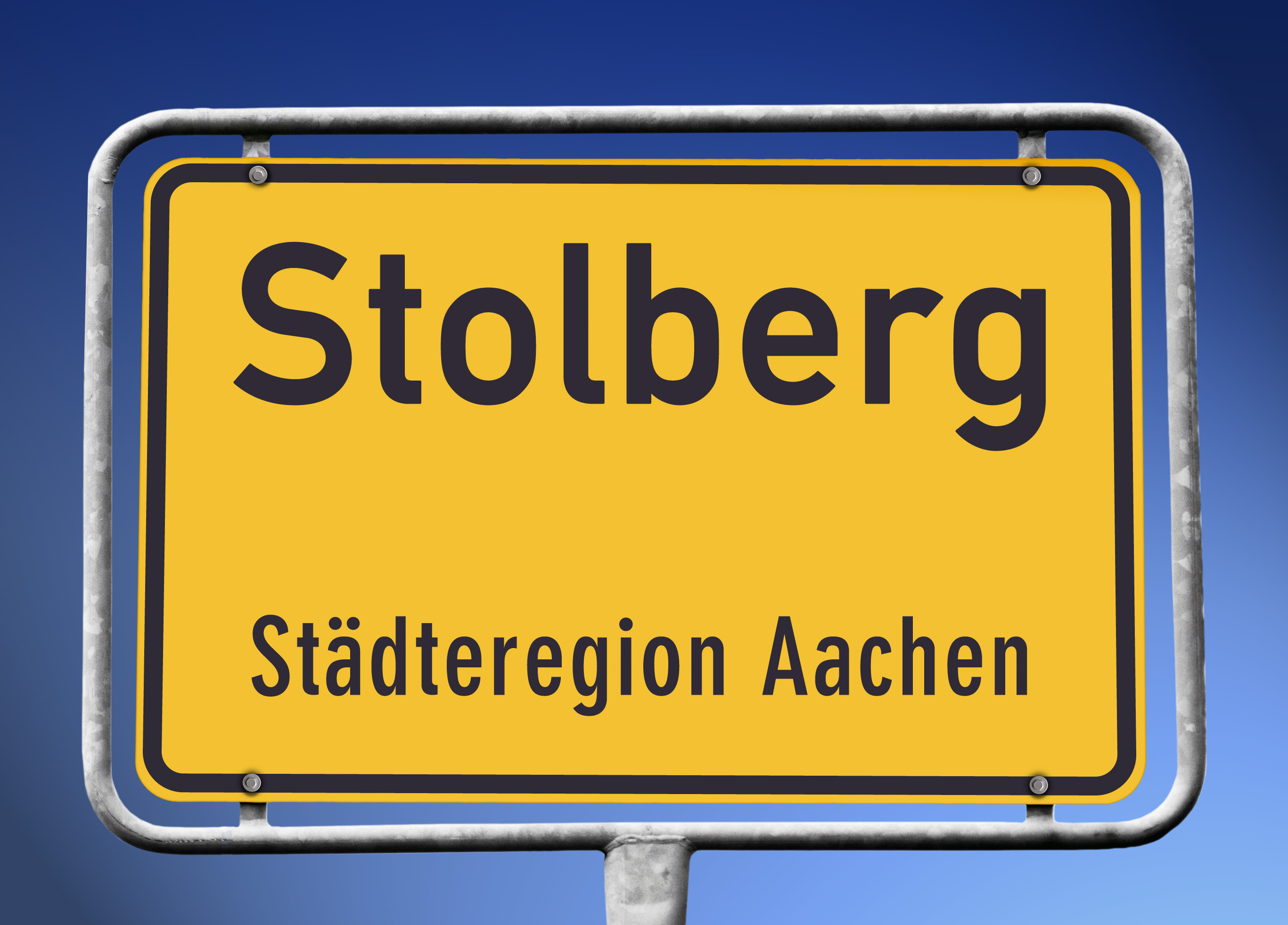 Ortseingangsschild Stolberg