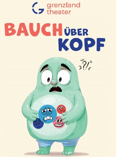 Die Figur "Belly" horcht in sich hinein