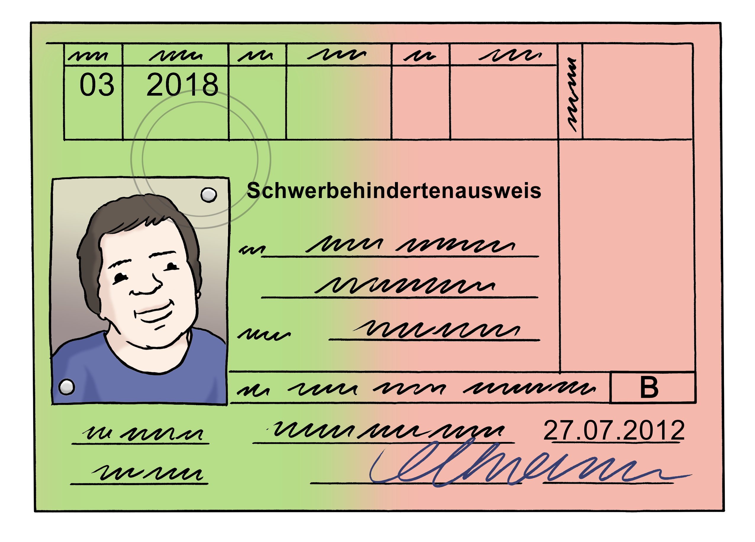 Schwerbehindertenausweis