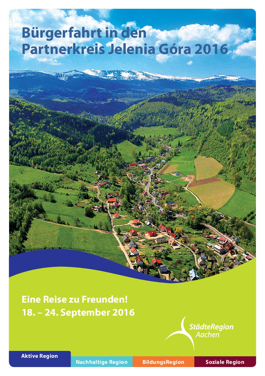 Deckblatt der Broschüre Bürgerfahrt 2016
