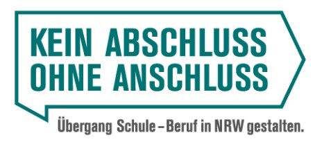 Logo der Landesinitiative Kein Abschluss ohne Anschluss