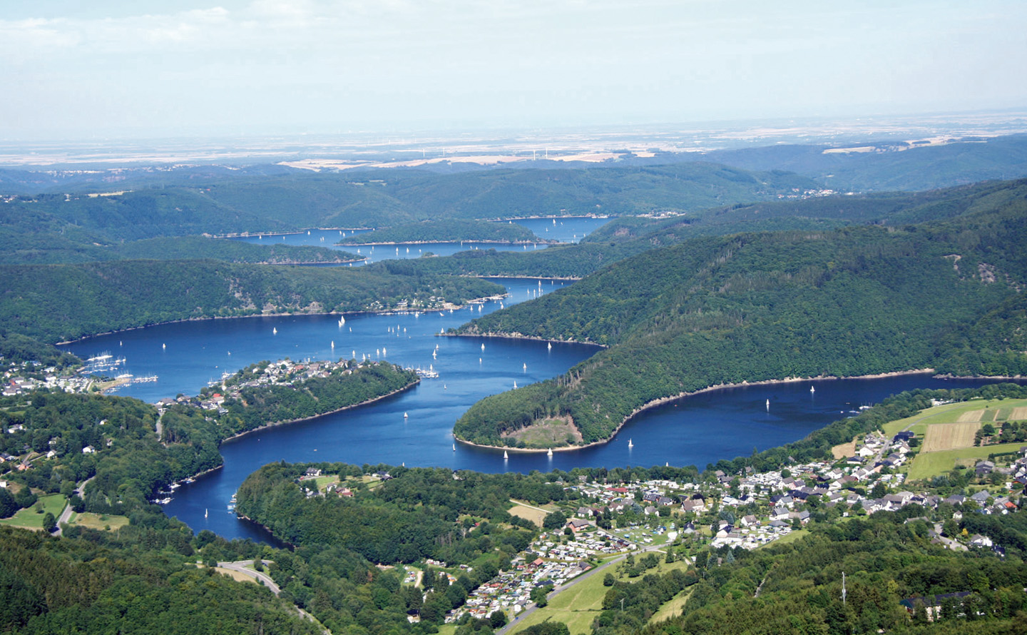 Blick über den Rursee