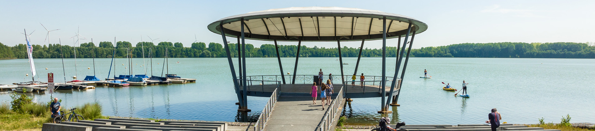 Der Blausteinsee in Eschweiler. c. runaix design