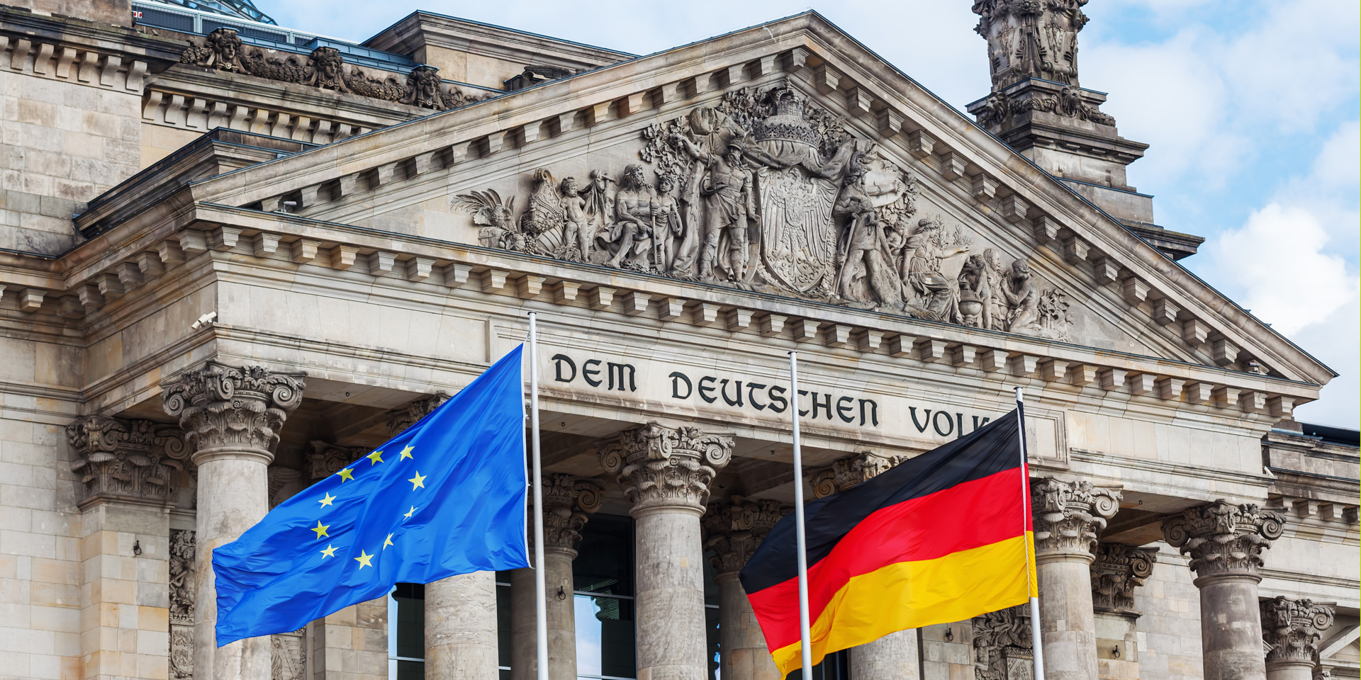 Hier tagt der Deutsche Bundestag in Berlin.